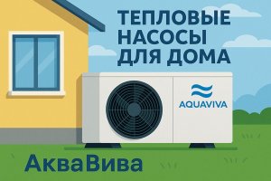Тепловые насосы для дома от Aquaviva: современное решение для энергоэффективного будущего