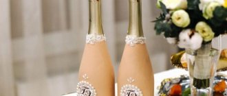 (106 photos) DIY wedding bottle decor