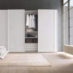 photo of a white wardrobe