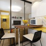 Studio apartment 29 square meters: 5 projects by Russian designers