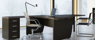 Office furniture - what it is, existing features, what types there are and their characteristics