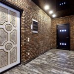 Floor tiles in the hallway and corridor: design, types, layout options, colors, combination