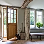 Country style curtains